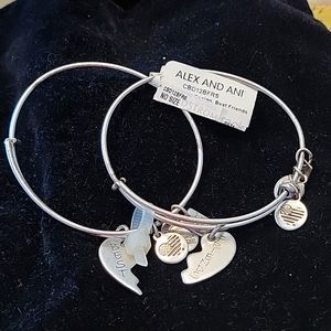 Alex and Andy best friend's bracelet set of two